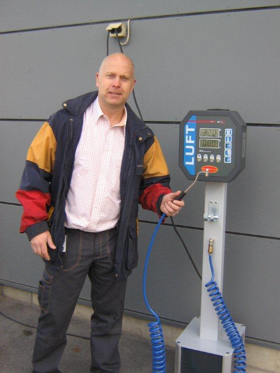 Björn Gustavsson Statoil Tunavallen Eskilstuna har köpt en ALF Multitronic med inbyggd kompressor